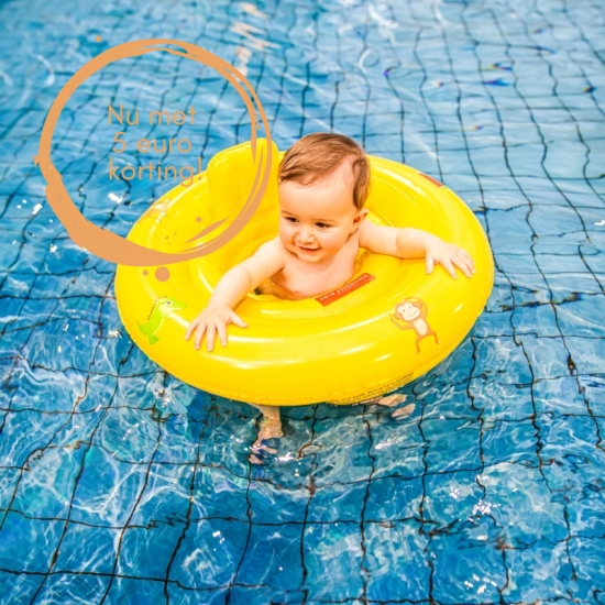 Baby zwemband geel 0-12mnd
