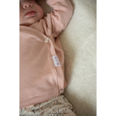 Newborn overslagtruitje | Tricot in kleur naar keuze